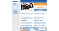 Desktop Screenshot of matchhire.com